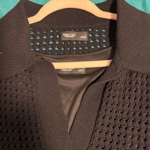 Simply Vera Black Knit Top